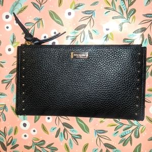 Kate Spade black leather wallet